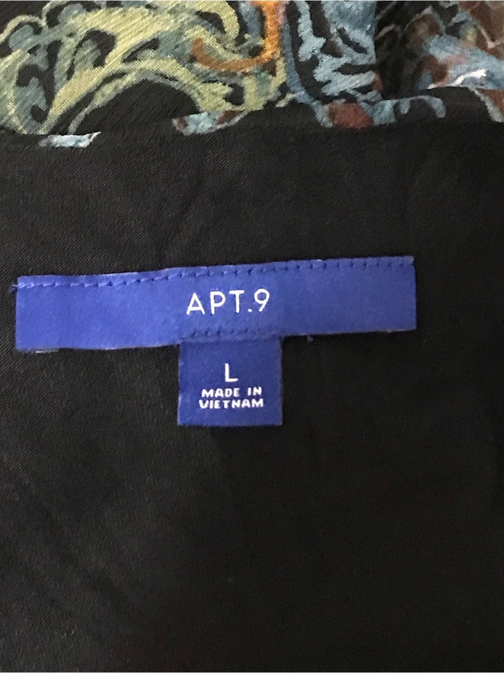 BNWT Apt 9 Paisley Blouse - Picture 7 of 11